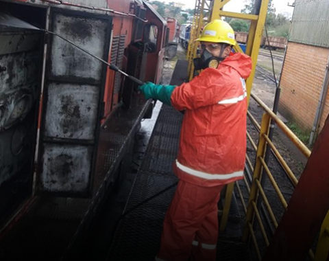 Lavagem de Locomotiva